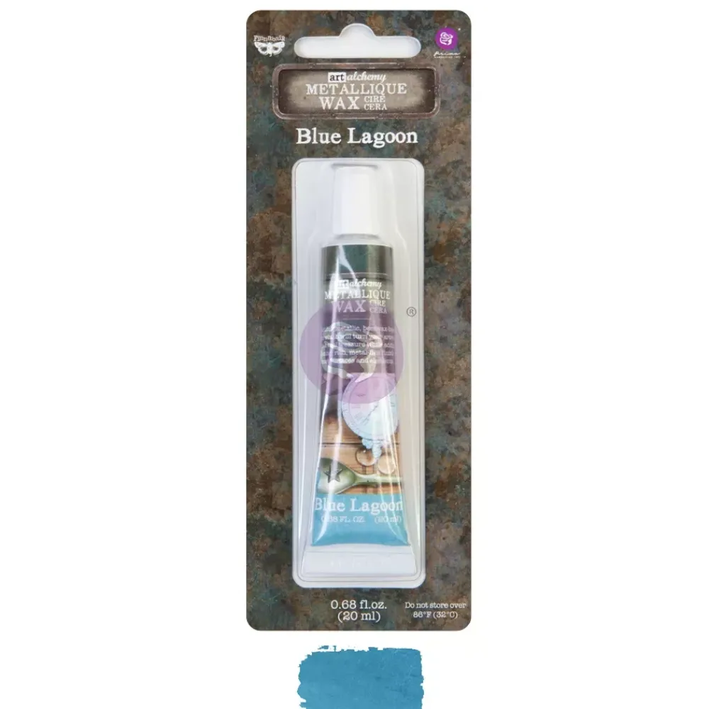 Outlet Cera metálica Art Alchemy Finnabair Blue Lagoon Ceras, Pátinas Y Tintes