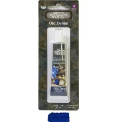 New Cera metálica Art Alchemy Finnabair Old Denim Ceras, Pátinas Y Tintes