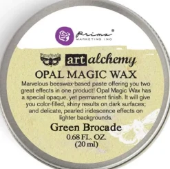 Best Cera Opal Magic Art Alchemy Finnabair Green Brocade Ceras, Pátinas Y Tintes