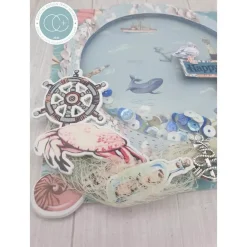 Best Charms Metálicos Anchors Ocean Tale Telas, Sedas Y Fieltro