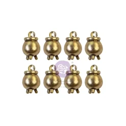 Hot Charms Metálicos Cauldron Thirty-One Frank García Prima Telas, Sedas Y Fieltro