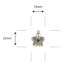 Outlet Charms Metálicos Wildflower Meadow Special Edition Telas, Sedas Y Fieltro