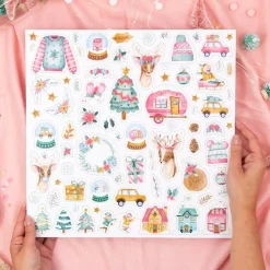 Online Chipboard Stickers All You Need Is Christmas Navidad