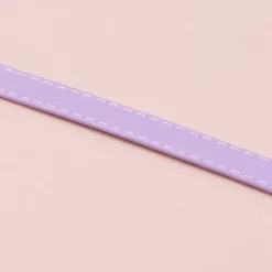 New Cinta de Ecopiel Lila 1cm Telas, Sedas Y Fieltro
