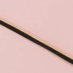 Best Cinta de Ecopiel Negro 5mm Telas, Sedas Y Fieltro