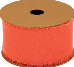 Sale Cinta De Seda Coral 38mm Telas, Sedas Y Fieltro