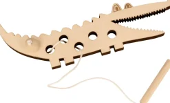 Clearance Cocodrilo de Madera para Coser Safari Maderas