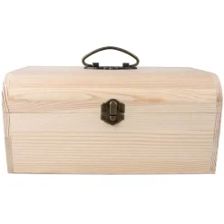 Discount Cofre de Madera Con Asa Maderas