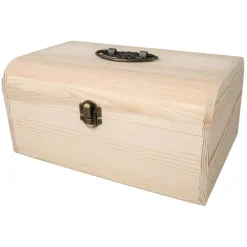 Discount Cofre de Madera Con Asa Maderas