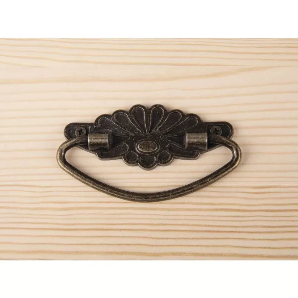 Discount Cofre de Madera Con Asa Maderas
