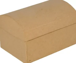 Sale Cofre Pequeño De Papel Maché Cartón Y Papel Maché