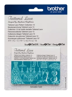 Clearance Colección de patrones Tattered Lace 13 Brother