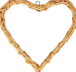 Clearance Colgante Madera Corazón 20x20cm Maderas