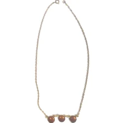 Hot Collar tres círculos para esmaltado Bisutería
