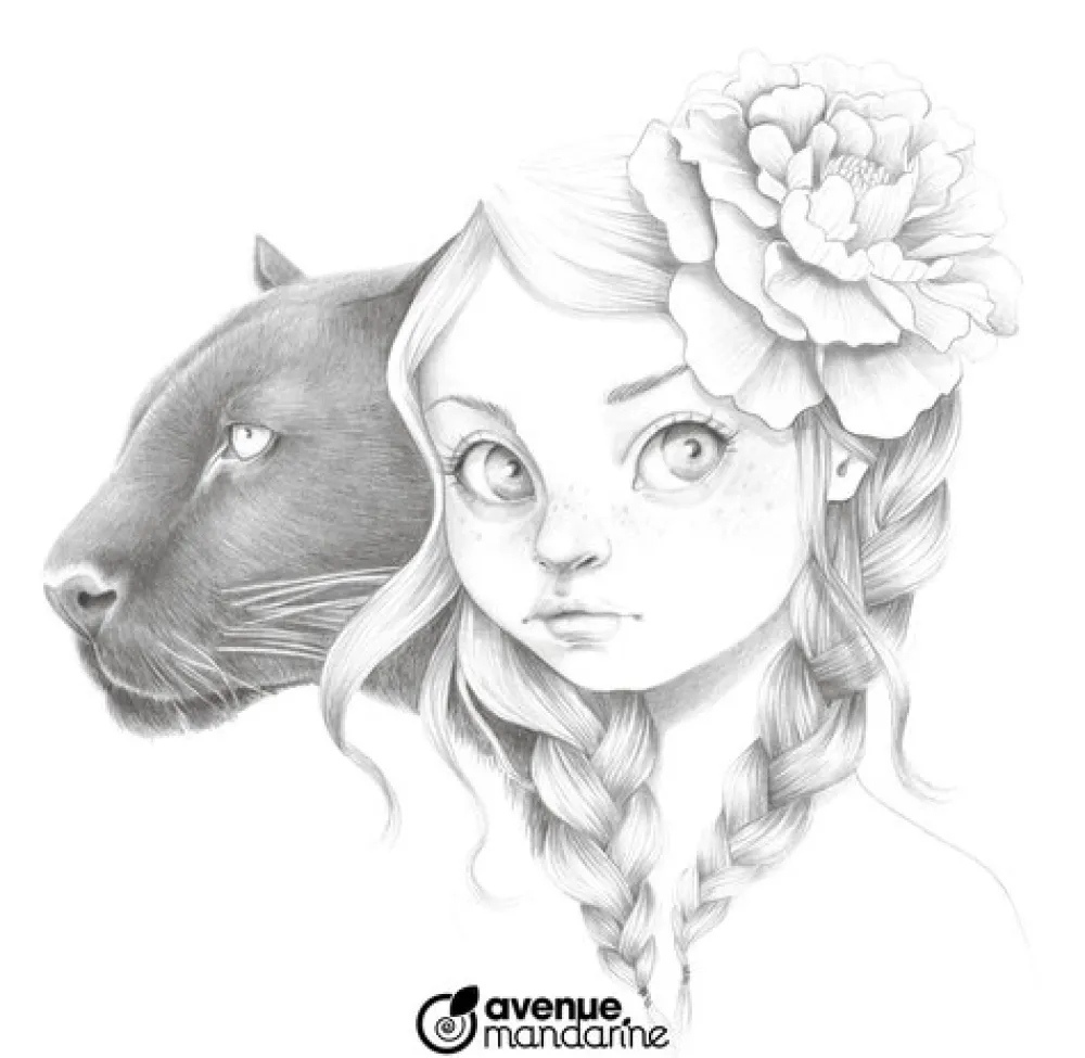 Hot Coloriage Wild 04 Libro para colorear Niños Niños Y Regalos