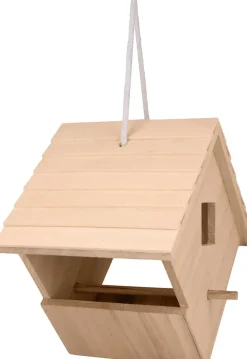 Discount Comedero de Madera para Pájaros Maderas