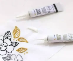 Clearance Contorno Textil Oro 20ml Pinturas Para Tela Y Seda