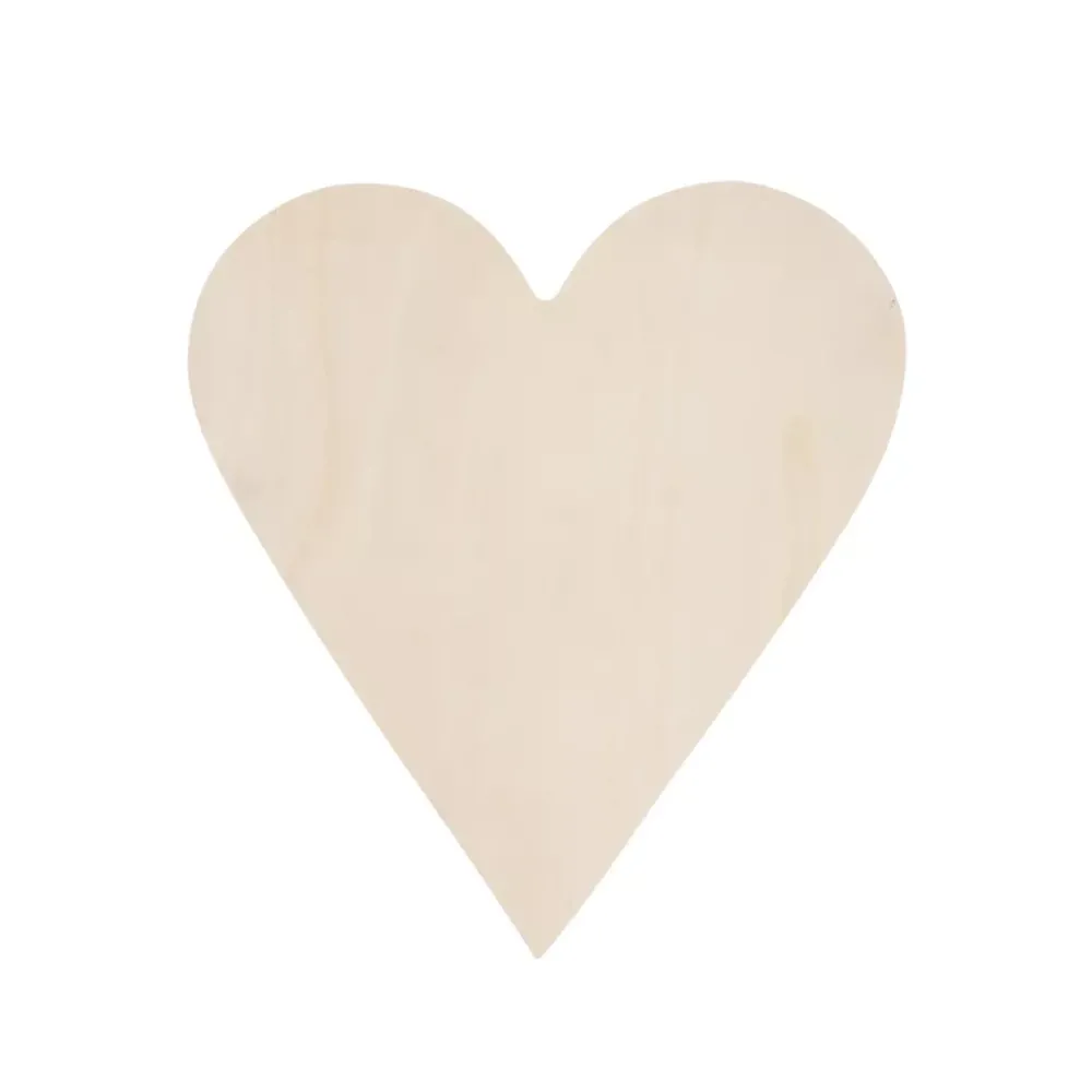 New Corazón de Madera Pequeño Maderas