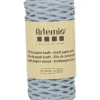 Clearance Cordón de Papel Azul Pastel 2mm Bisutería