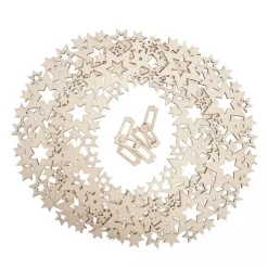 Online Corona de Madera Estrellas Maderas|Navidad
