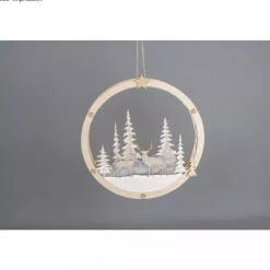 New Corona de Madera Winterland Maderas|Navidad