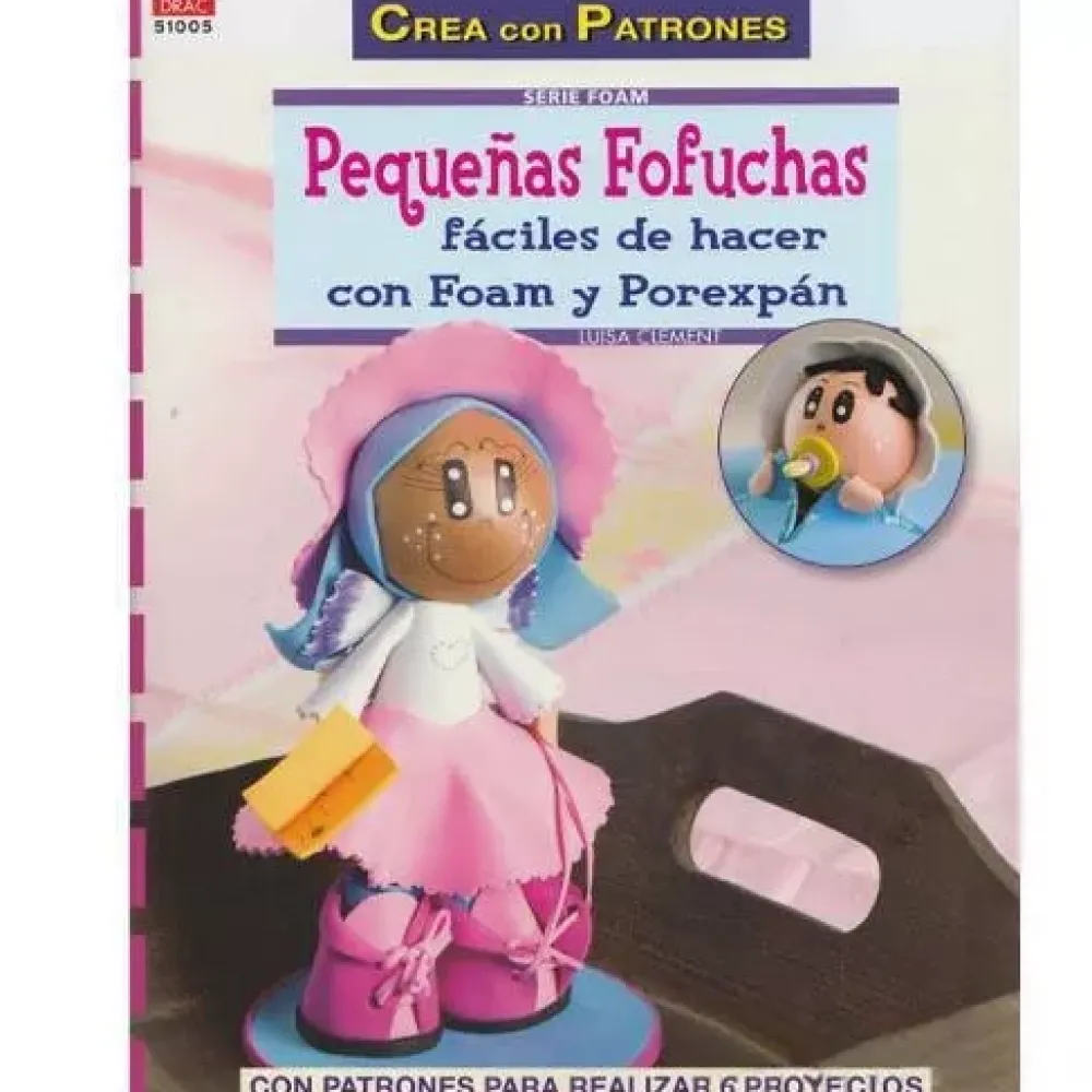 Best Crea con patrones Pequeñas Fofuchas 51005 Pastas Y Goma Eva