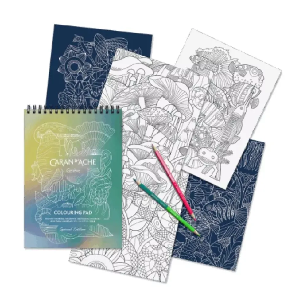 Cuaderno de colorear Claim Your Style Caran d'Ache Colorear