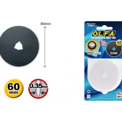 Clearance Cuchilla rotatoria CHB-1 de 60 mm Goma Eva Fofuchas|Herramientas Para Tela