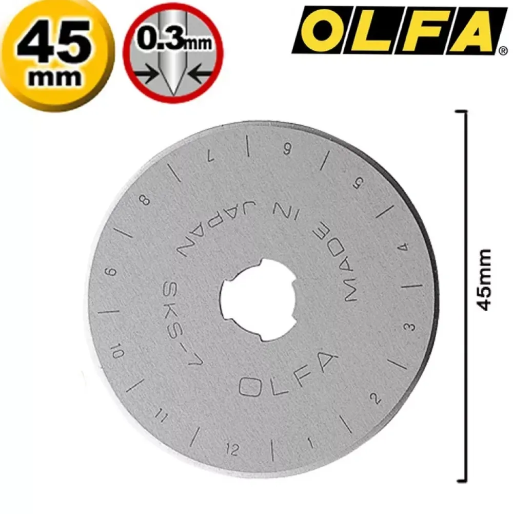 Hot Cuchillas Circular RB45-1 de 45 mm Herramientas Para Tela|Herramientas De Corte