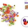 Cuentas de Colores Abecedario 6mm Bisutería