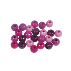 Cuentas de madera Blackberry 6mm Bisutería