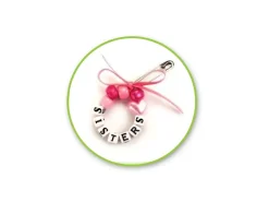 Sale Cuentas de Madera Blanco Abecedario 8mm Bisutería
