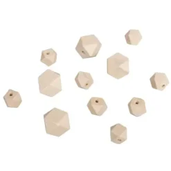 Best Cuentas de Madera Diamante Bisutería