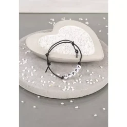 Outlet Cuentas de Plástico Blanco Abecedario 6mm Bisutería