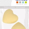Hot Cuentas de silicona Corazón Amarillo My little Baby Bisutería