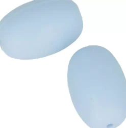 Outlet Cuentas de silicona Oliva Azul My little Baby Bisutería