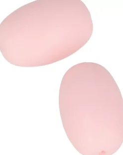 Cuentas de silicona Oliva Rosa Pulverizado My little Baby Bisutería