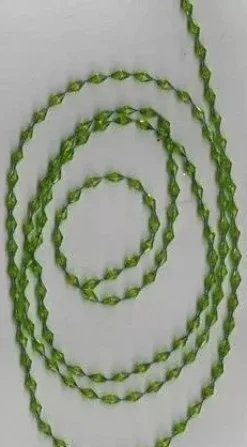 Discount Cuentas romboidales verde turquesa Bisutería