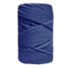 Clearance Cuerda de Macramé 3 cabos Azul Noche 3mm Macramé