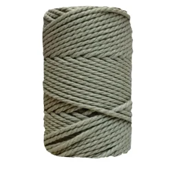 Hot Cuerda de Macramé 3 cabos Aguacate 5mm Macramé