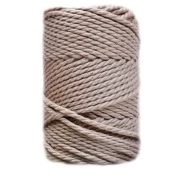 Sale Cuerda de Macramé 3 Cabos Arena 2mm Macramé