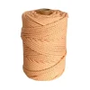 Discount Cuerda de Macramé 3 Cabos Albaricoque 5mm Macramé