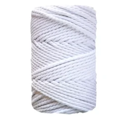 Sale Cuerda de Macramé 3 cabos Blanco 5mm Macramé