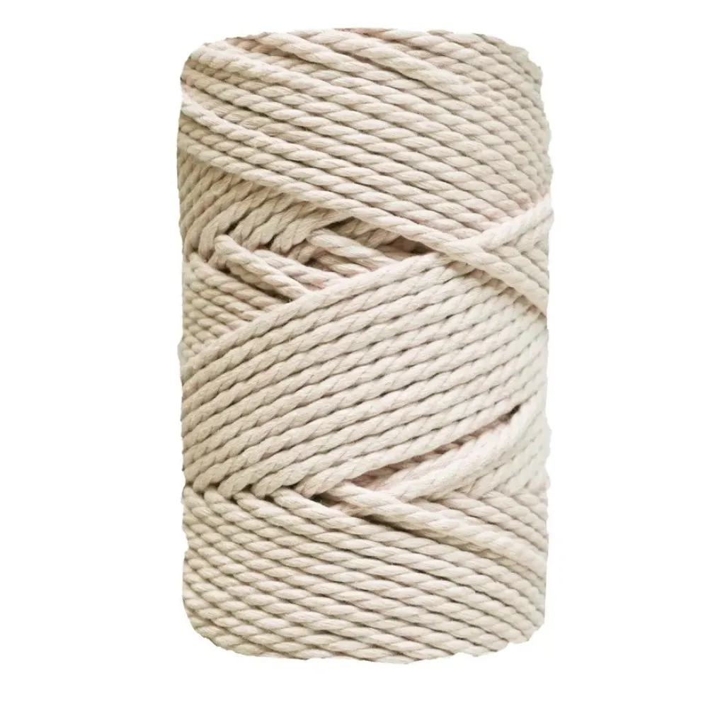 Outlet Cuerda de Macramé 3 cabos Crudo 5mm Macramé