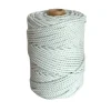Clearance Cuerda de Macramé 3 Cabos Celeste 3mm Macramé