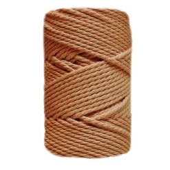 Best Cuerda de Macramé 3 Cabos Canela 3mm Macramé