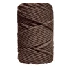 Best Cuerda de Macramé 3 Cabos Marrón Chocolate 3mm 100m Macramé