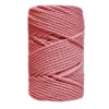 Outlet Cuerda de Macramé 3 cabos Rosa Crema 3mm Macramé