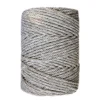 Outlet Cuerda de Macramé 3 Cabos SPRAY Crudo-Arena 3mm Macramé