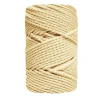 Best Cuerda de Macramé 3 Cabos Vainilla 3mm Macramé